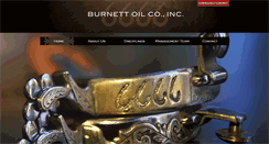 Desktop Screenshot of burnettoil.com